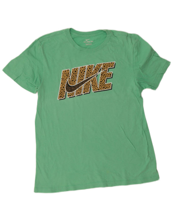 Nike T-Shirt Graphique Homme Vert Moyen
