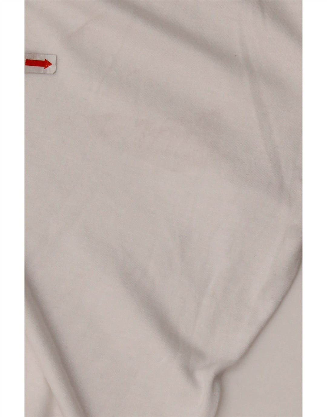 NEW BALANCE T-shirt court graphique pour femme UK 10 petit coton blanc