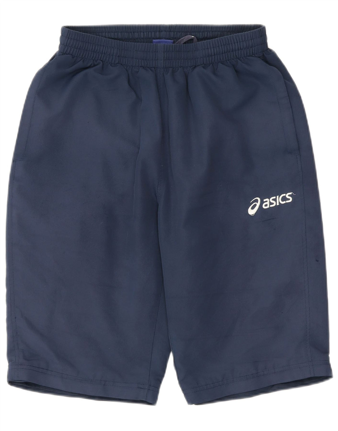 Asics Short de Sport Homme Grand Bleu Marine Polyester