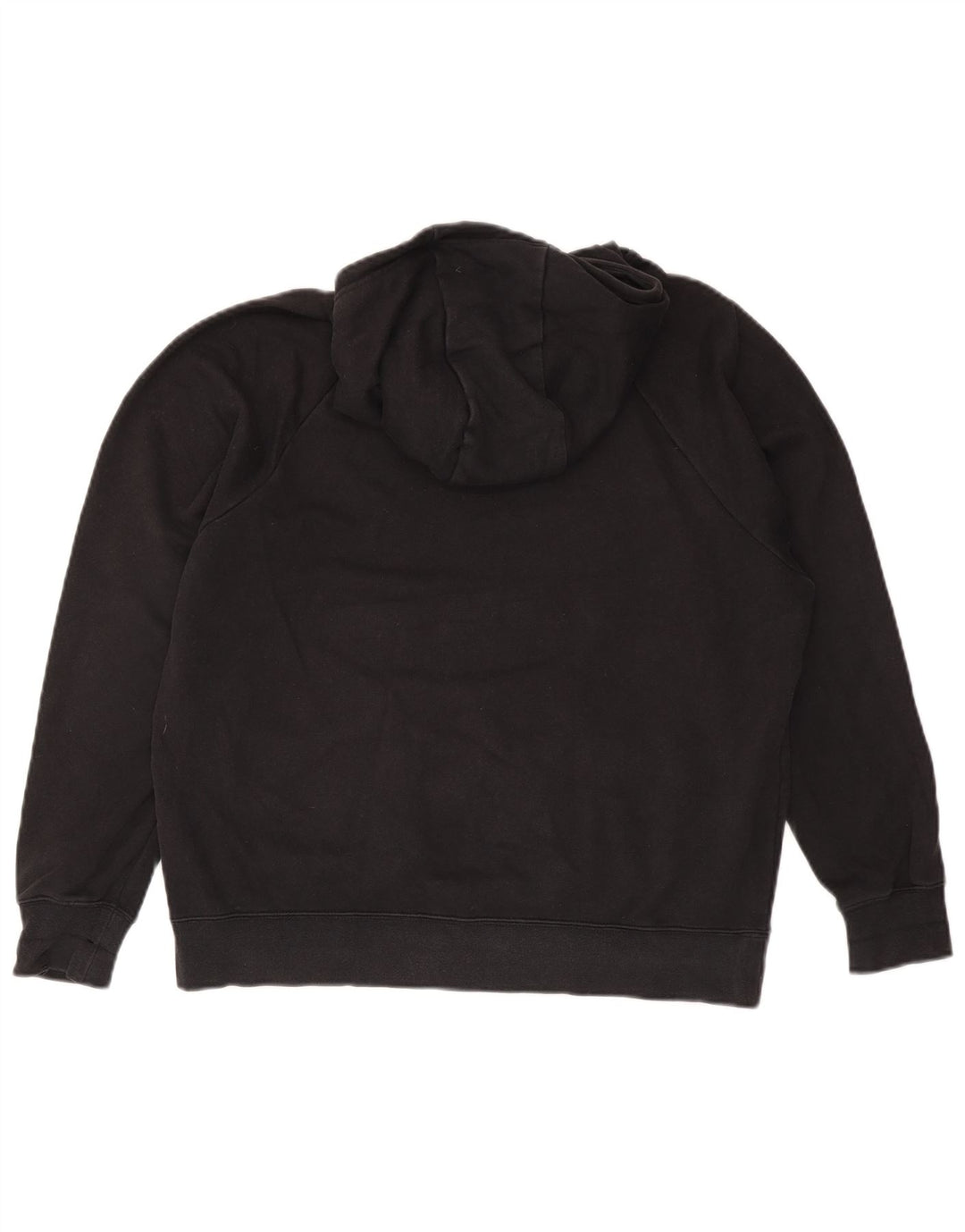 Nike Femme Swoosh Graphic Sweat à capuche surdimensionné UK 14 Noir moyen