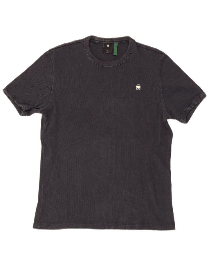G-Star Homme T-Shirt Top Large Noir Coton