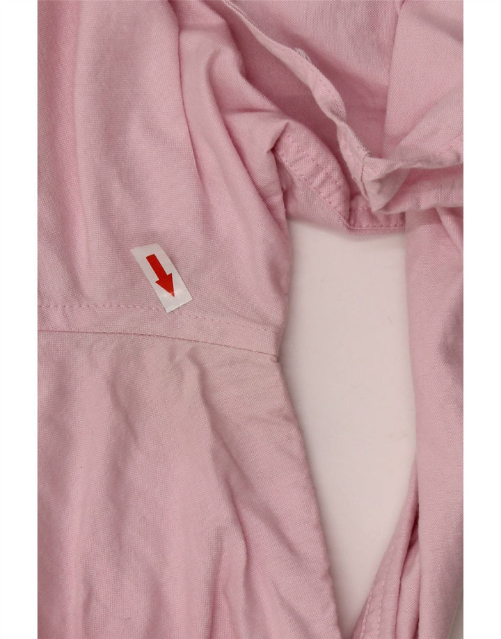 CREW CLOTHING Chemise Slim Fit Homme Rose Moyen Coton