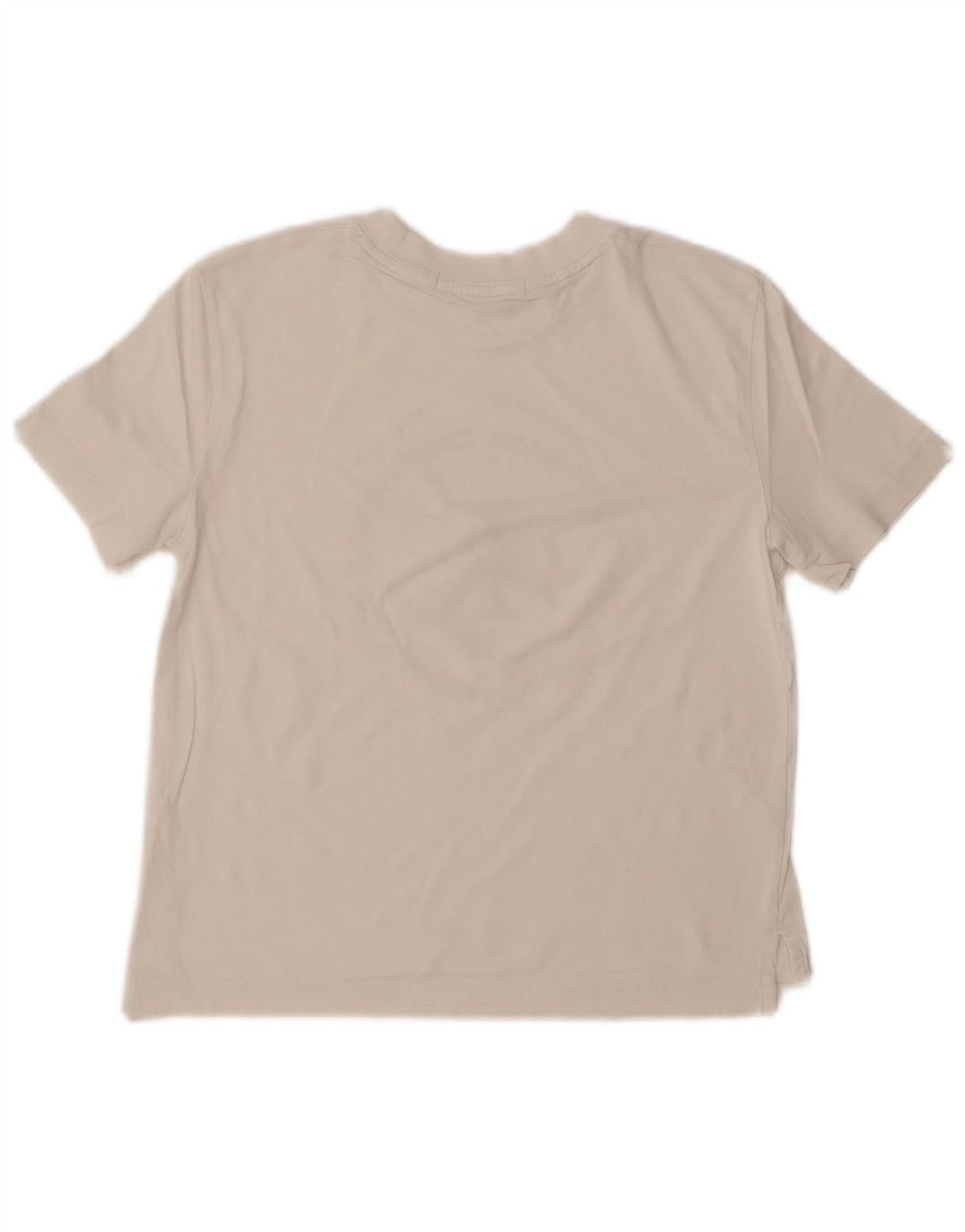 CALVIN KLEIN JEANS T-shirt graphique pour femme UK 10 Small Blanc