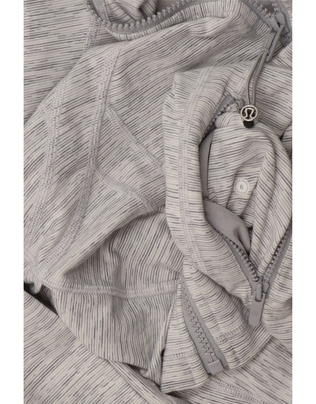 Lululemon Veste de survêtement pour femme US 6 Gris moyen moucheté