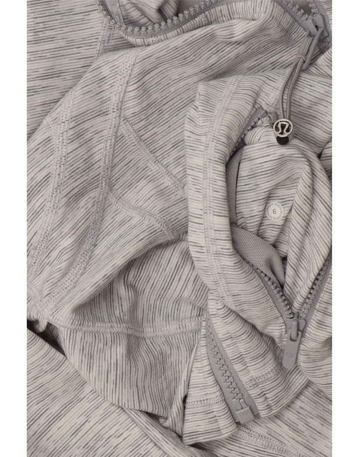 Lululemon Veste de survêtement pour femme US 6 Gris moyen moucheté