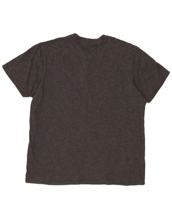 EDDIE BAUER T-Shirt Homme Haut Large Gris Coton