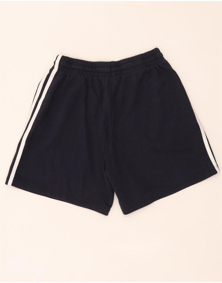 Adidas Short de sport pour homme en coton bleu marine moyen