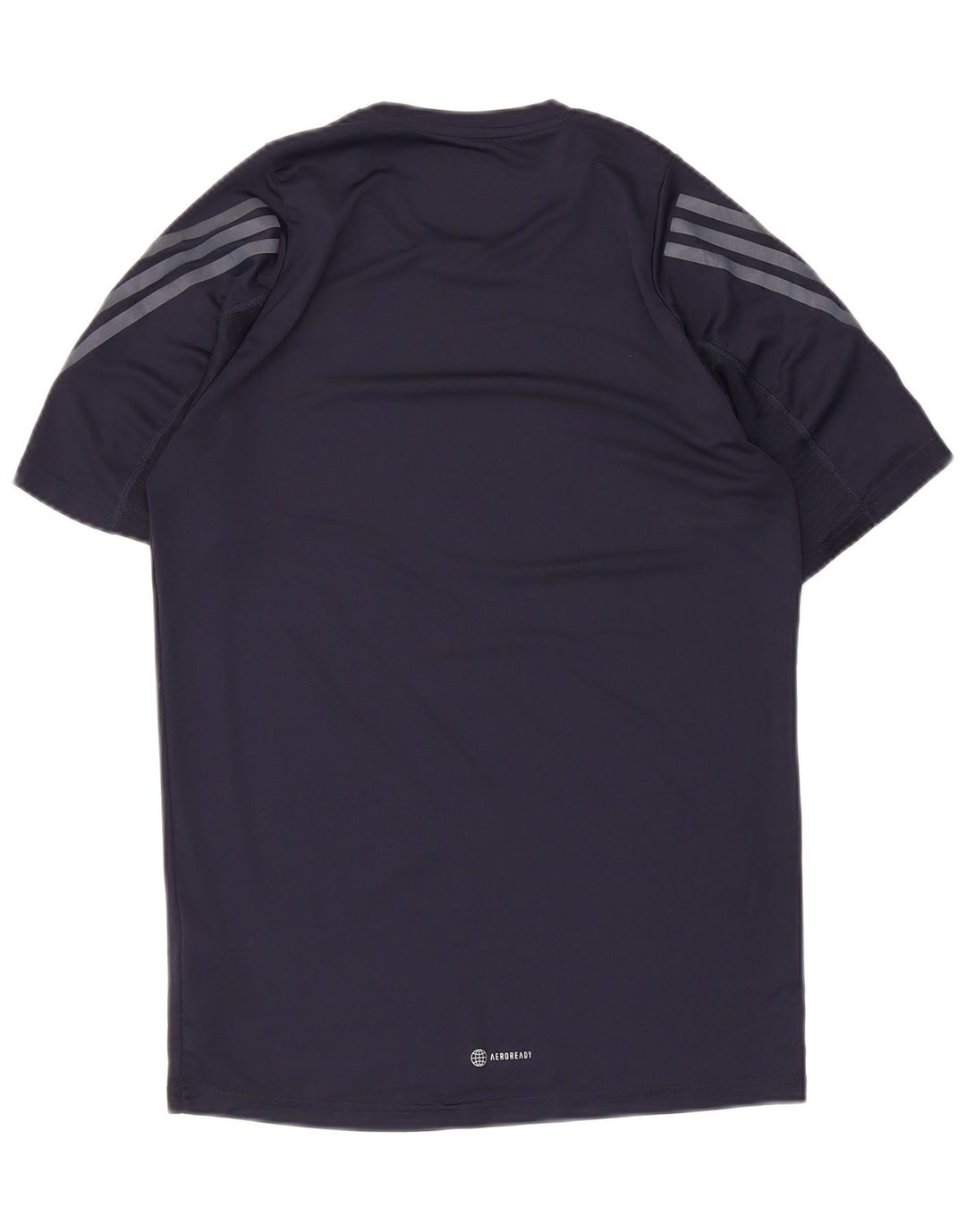Adidas Homme Aeroready T-Shirt Top Bleu Marine Moyen Polyester