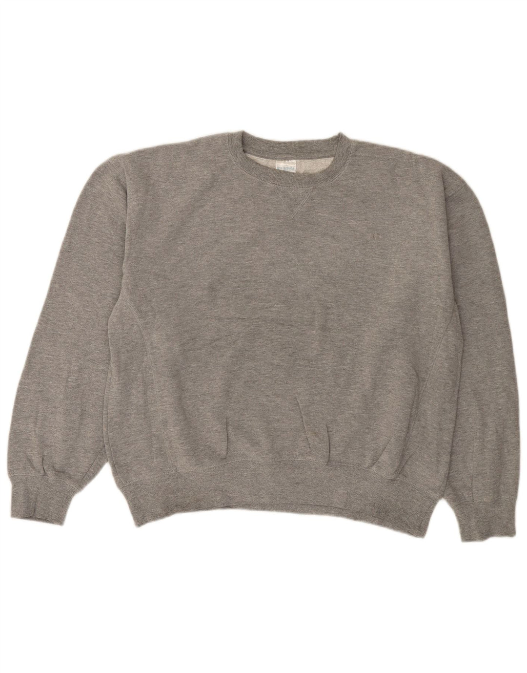 RUSSELL ATHLETIC Sweat-shirt pour femme UK 16 Grand gris moucheté