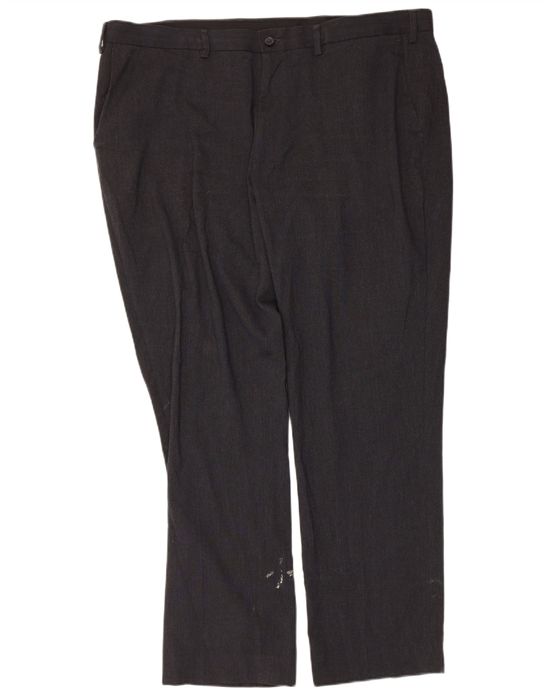 Marks & Spencer Pantalon chino droit sur mesure pour homme W42 L30 Noir