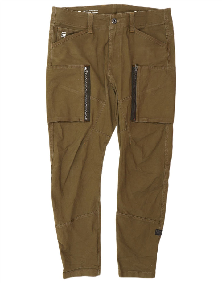 G-STAR Pantalon Cargo Slim Homme W34 L32 Coton Kaki