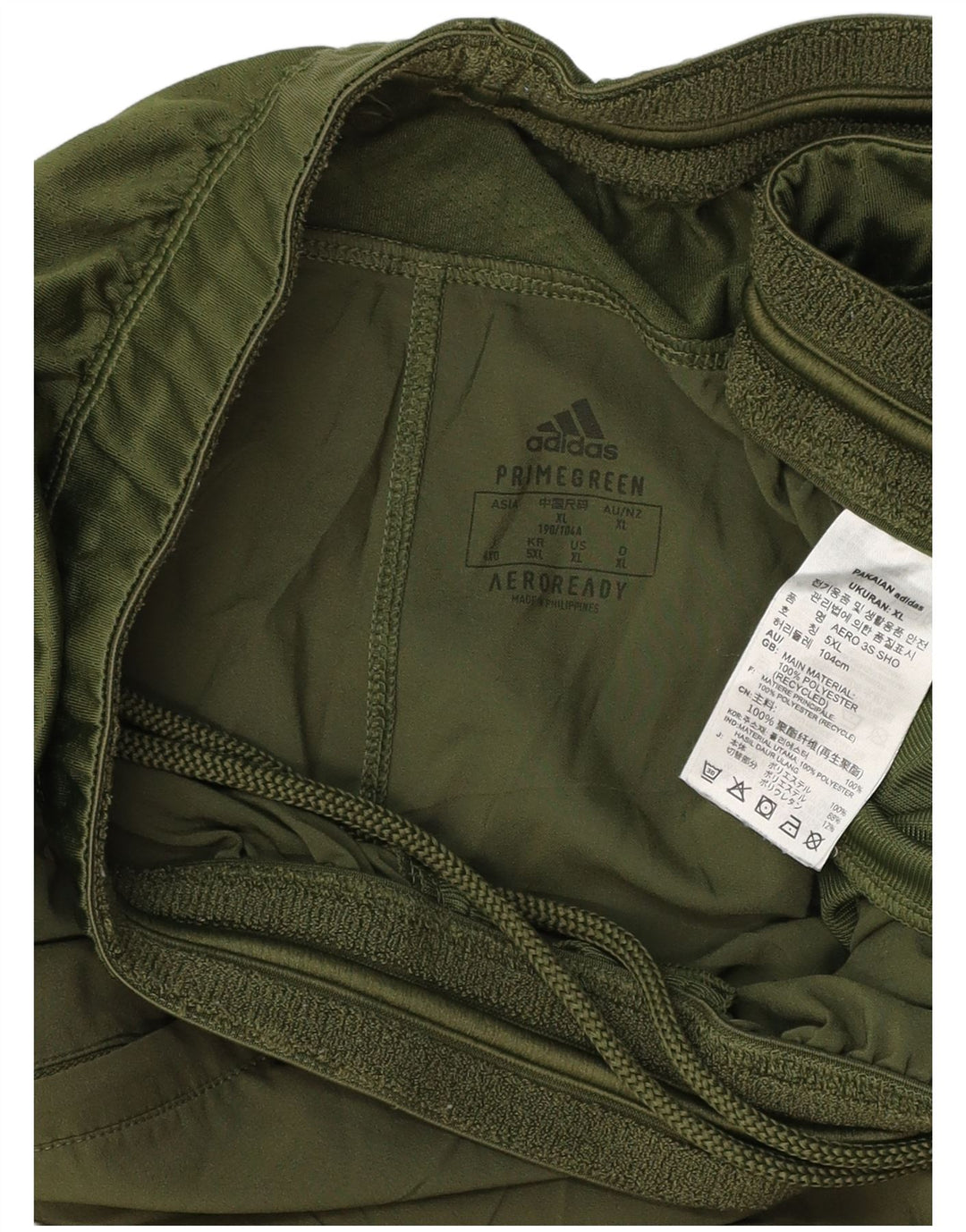 ADIDAS Short de sport Aeroready XL vert polyester pour homme