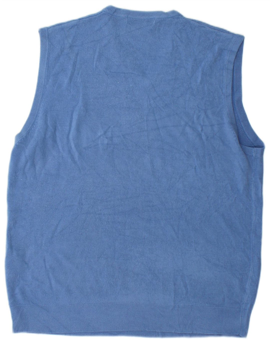 Marks & Spencer Débardeur Gilet Homme XL Bleu Acrylique