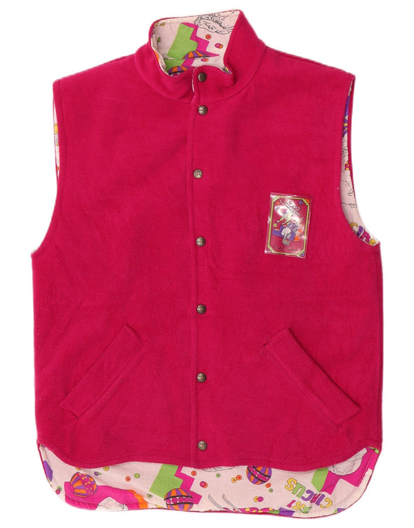 Conte of Florence Gilet polaire réversible pour femme UK 10 Small Rose