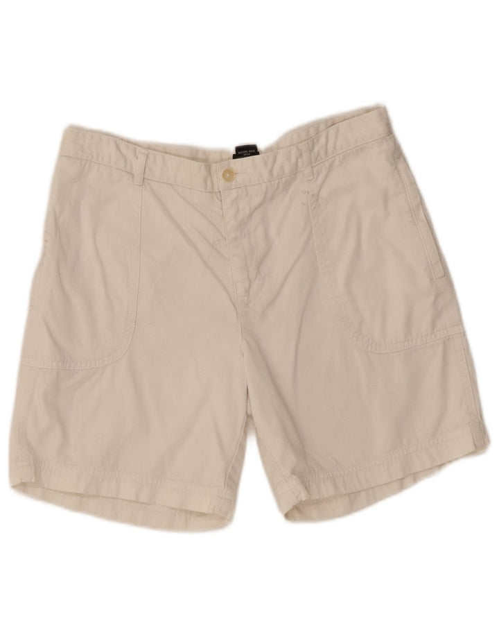 Calvin Klein Short Chino Femme US 6 Medium W28 Coton Blanc Cassé