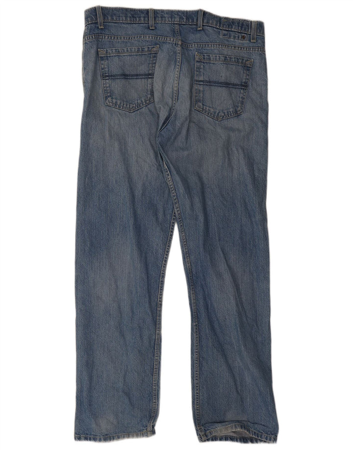 Marks & Spencer Jean droit Blue Harbor homme W38 L33 coton bleu