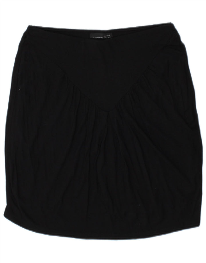 Zara Femme Jupe Droite Large W30 Noir