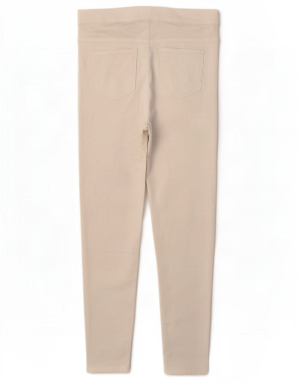 Marks & Spencer Womens Jegging Casual Trousers UK 12 Medium W31 L28 White