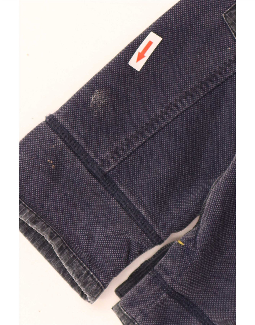 Fat Face Sweat-shirt à col zippé pour homme Bleu marine moyen Colourblock