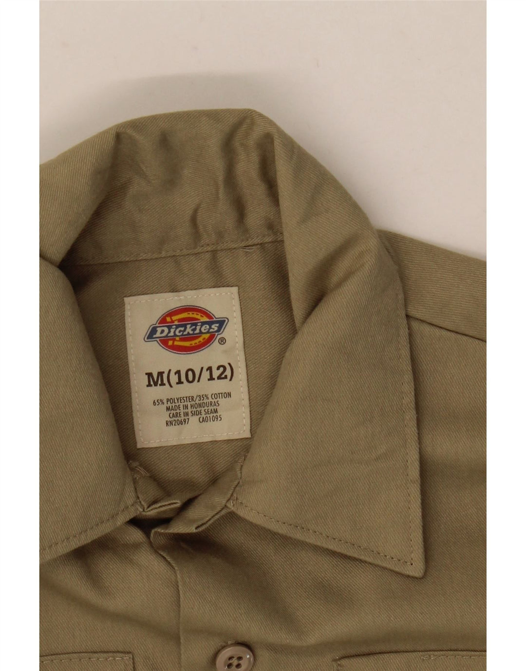DICKIES Chemise Garçon 10-11 ans Kaki Moyen Polyester