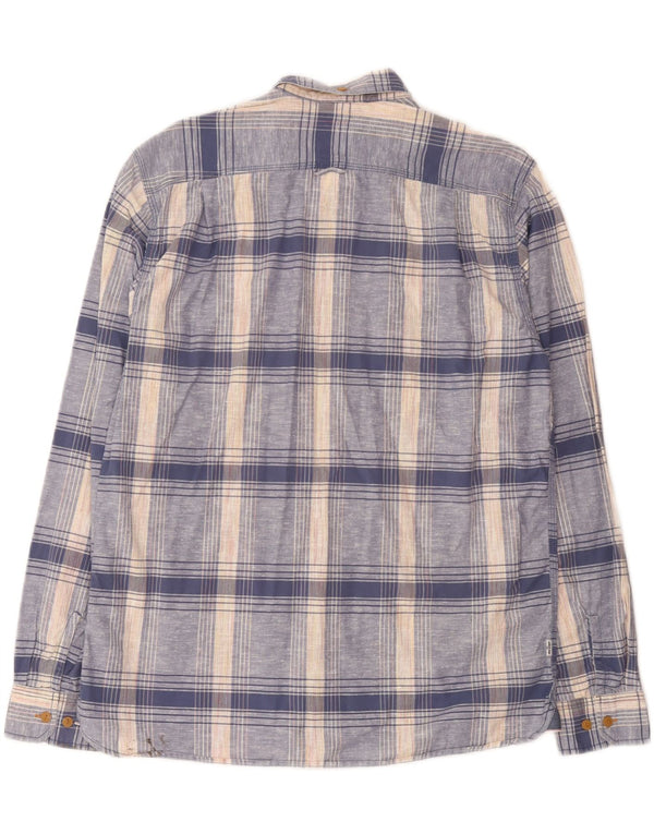 Levi's Chemise Homme Bleu Moyen Carreaux Coton