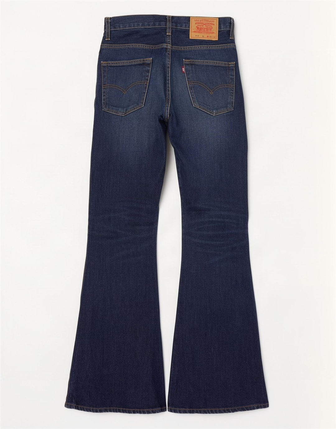 Levi's Jean évasé 516 Femme W30 L34 Bleu Marine Coton