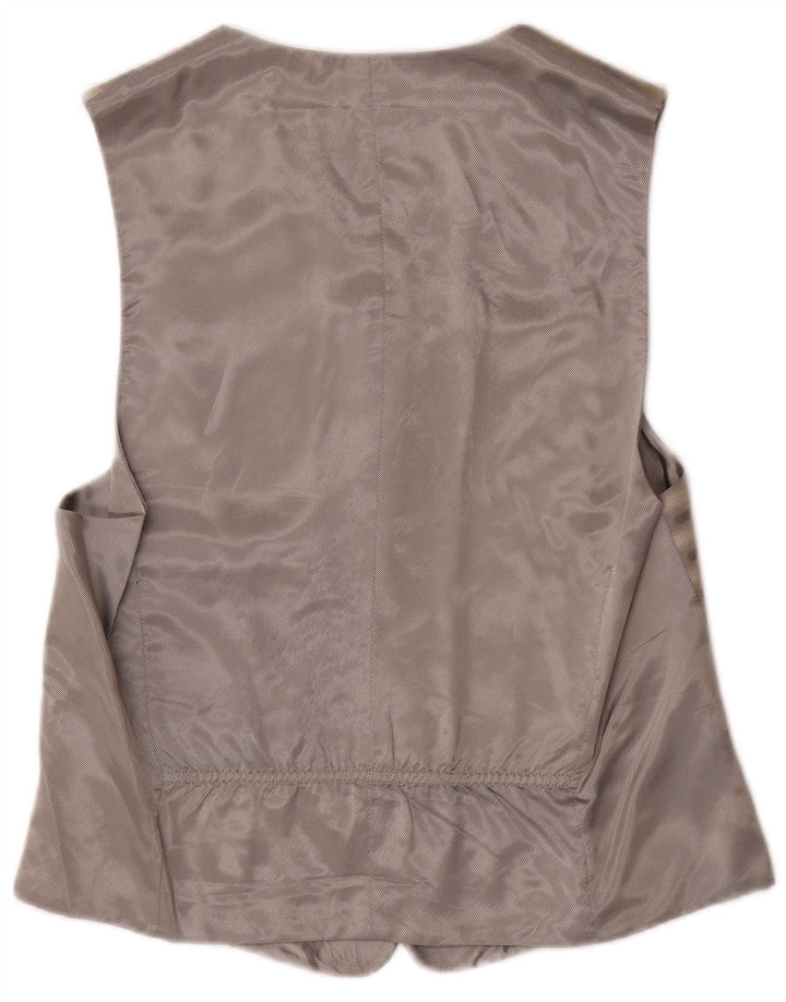 Emani Gilet Homme Petit Gris Géométrique