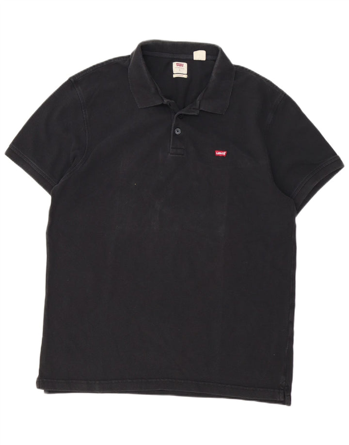 Levi's Polo Standard Homme Noir Large Coton