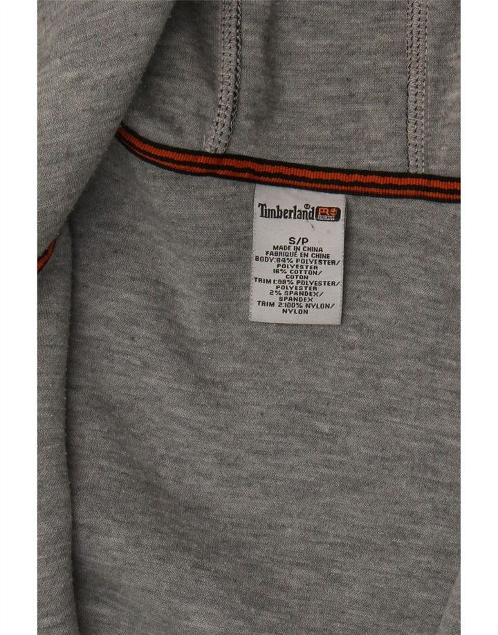 Timberland Pull à capuche zippé pour homme Petit Noir Polyester