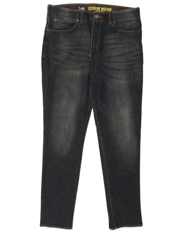 Lee Jean slim série moderne pour homme W36 L32 bleu marine en coton