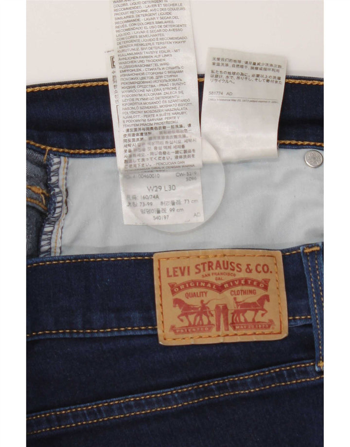 Levi's Jean 315 Cropped Femme Bleu Marine W29 L25 Coton