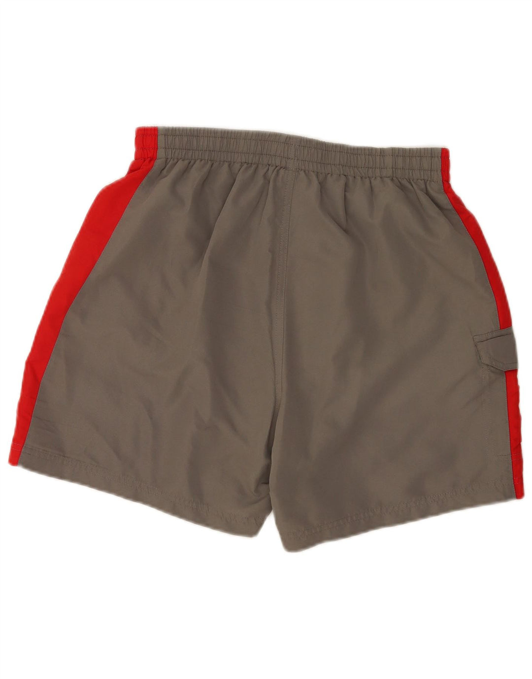 Fila Short de sport pour homme en polyester color block grand gris