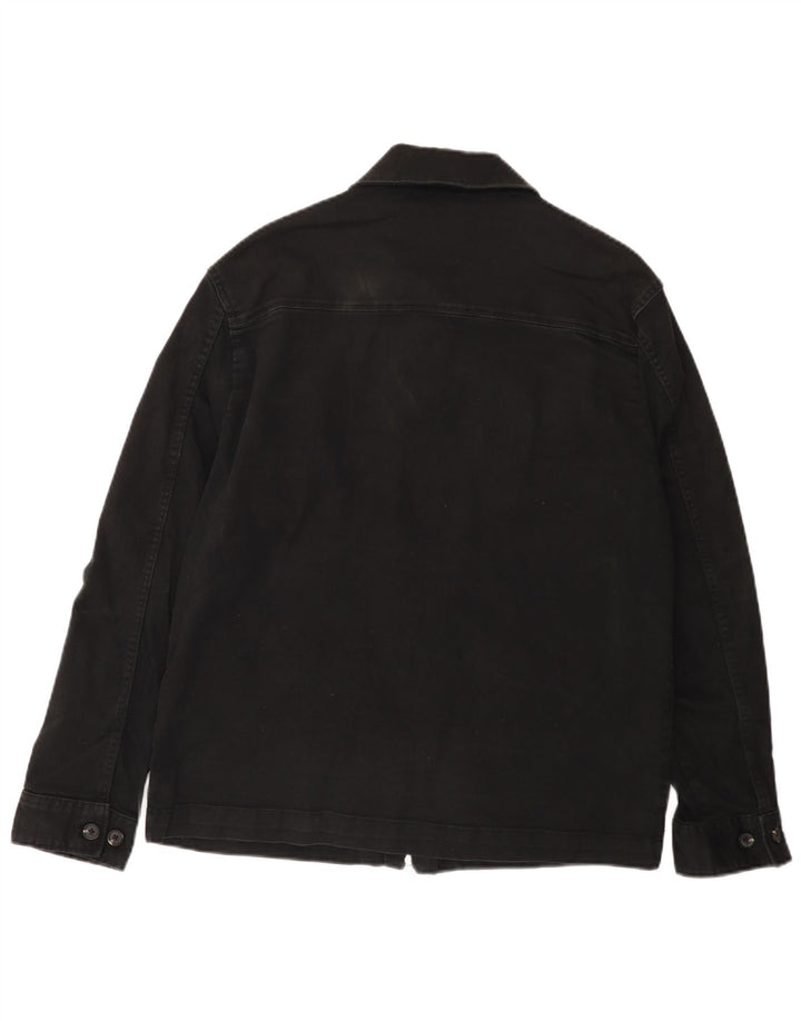 Zara Veste en jean pour homme UK 42 XL Coton noir