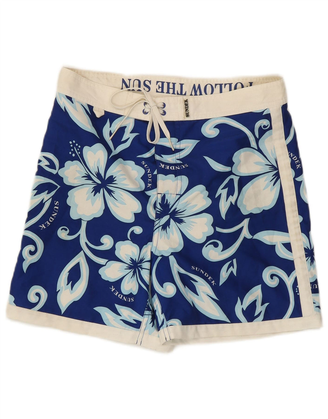 Sundek Short de Bain Homme Petit Bleu Floral