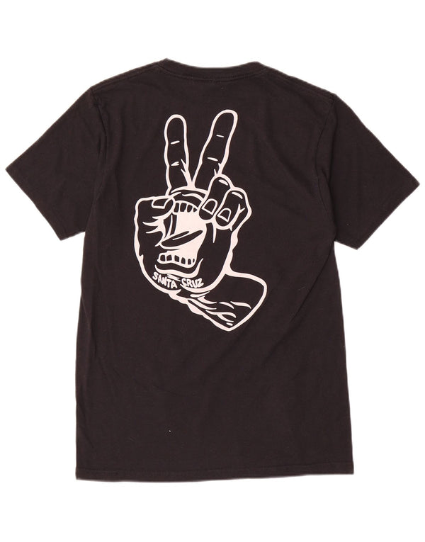 Santa Cruz T-shirt Eco Graphic pour homme, petit, noir