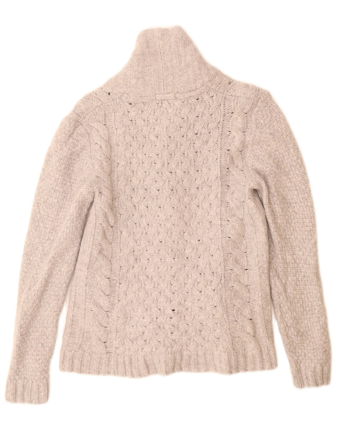 Woolrich Cardigan Pull Homme Gris Moyen Laine