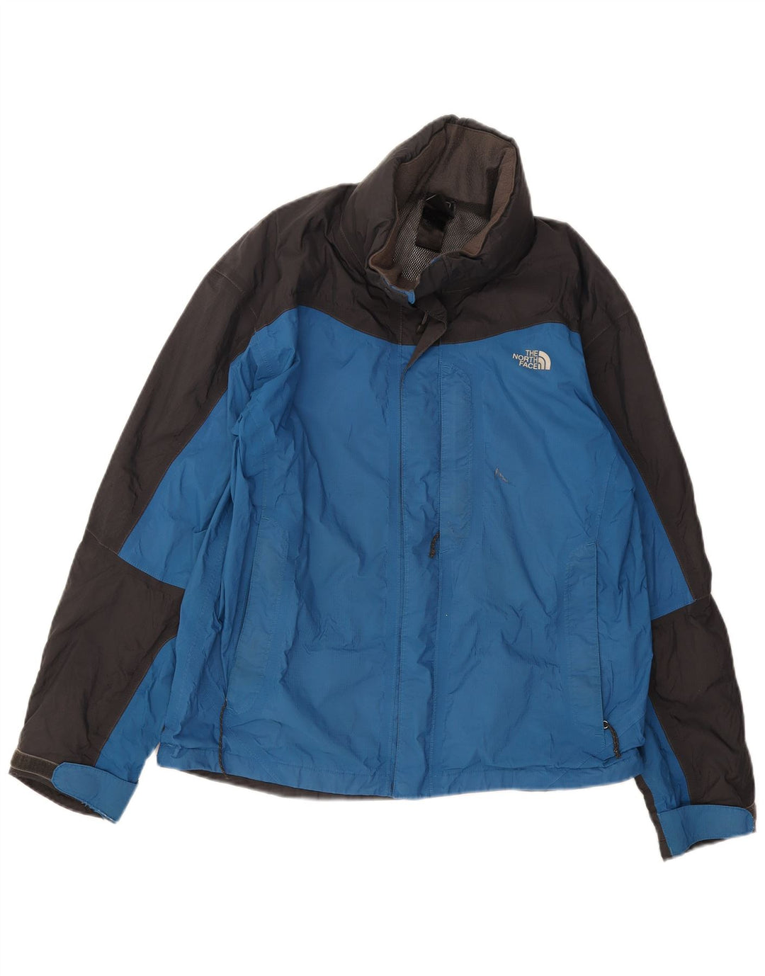 The North Face Veste de pluie pour homme UK 38 Bleu moyen Colourblock