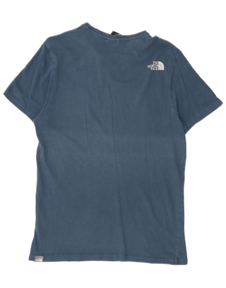 The North Face T-Shirt Homme Haut Petit Bleu Coton