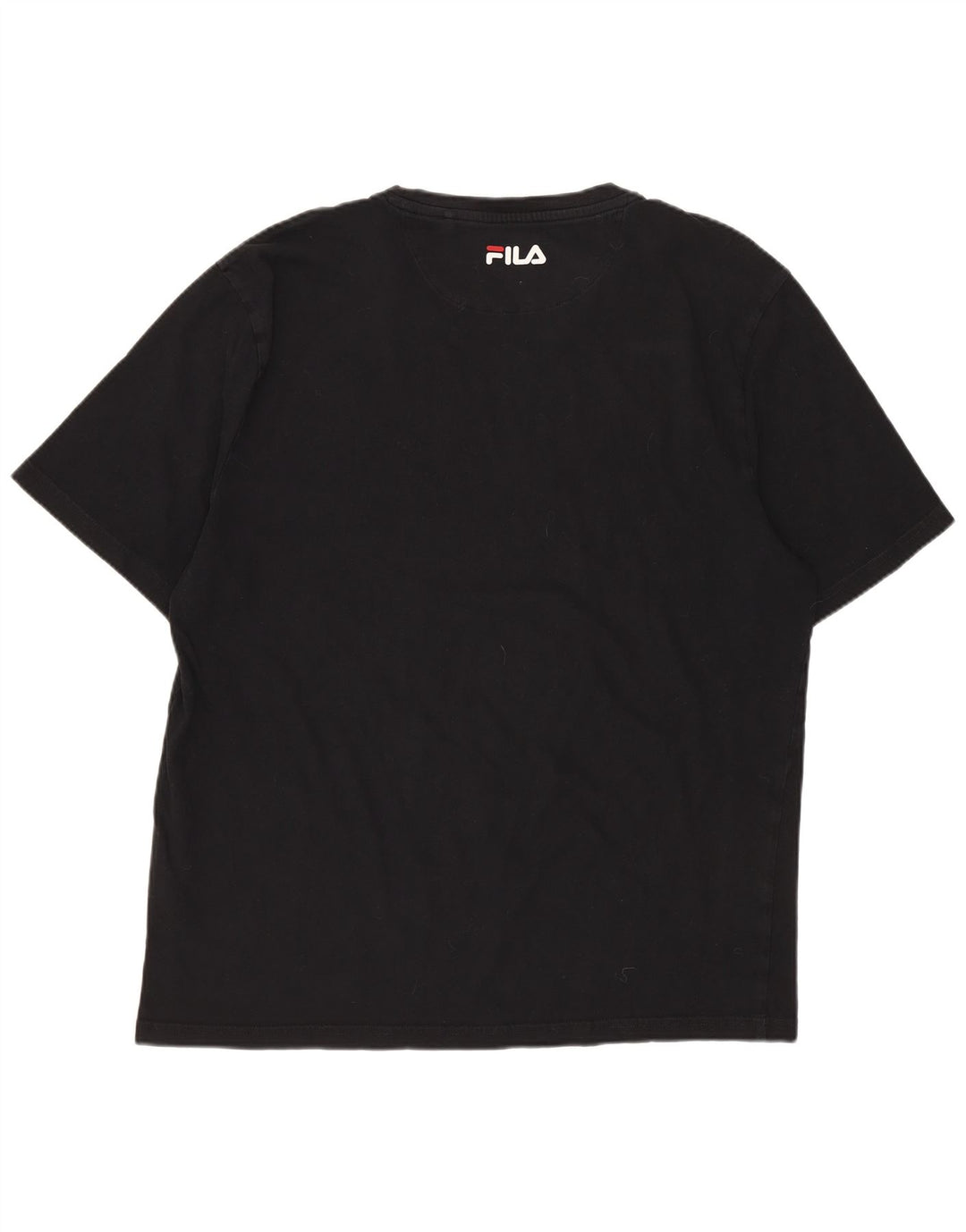 FILA T-Shirt Graphique Homme Grand Noir