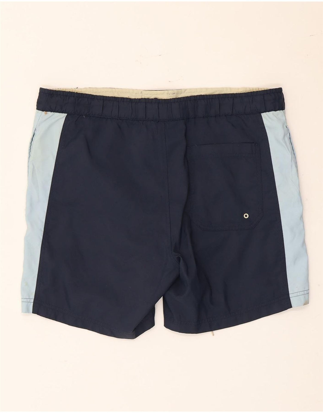 Champion Short de Bain Homme Large Bleu Marine Colourblock Polyamide