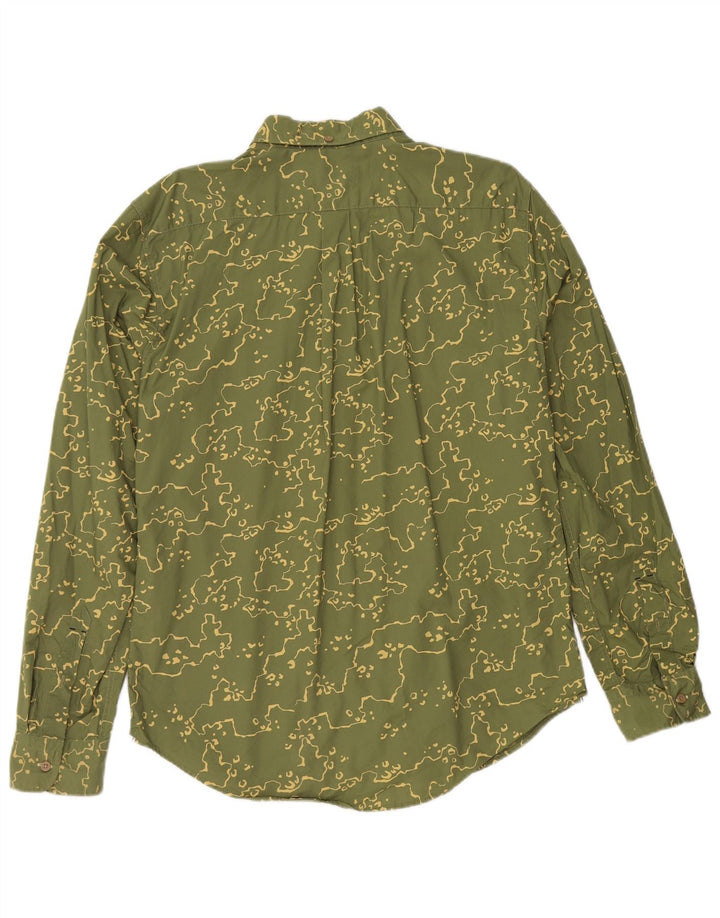 Levi's Chemise Slim Fit Homme Vert Camouflage Coton