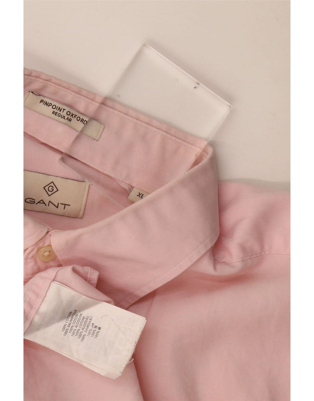 GANT Chemise Regular Fit XL Coton Rose Homme