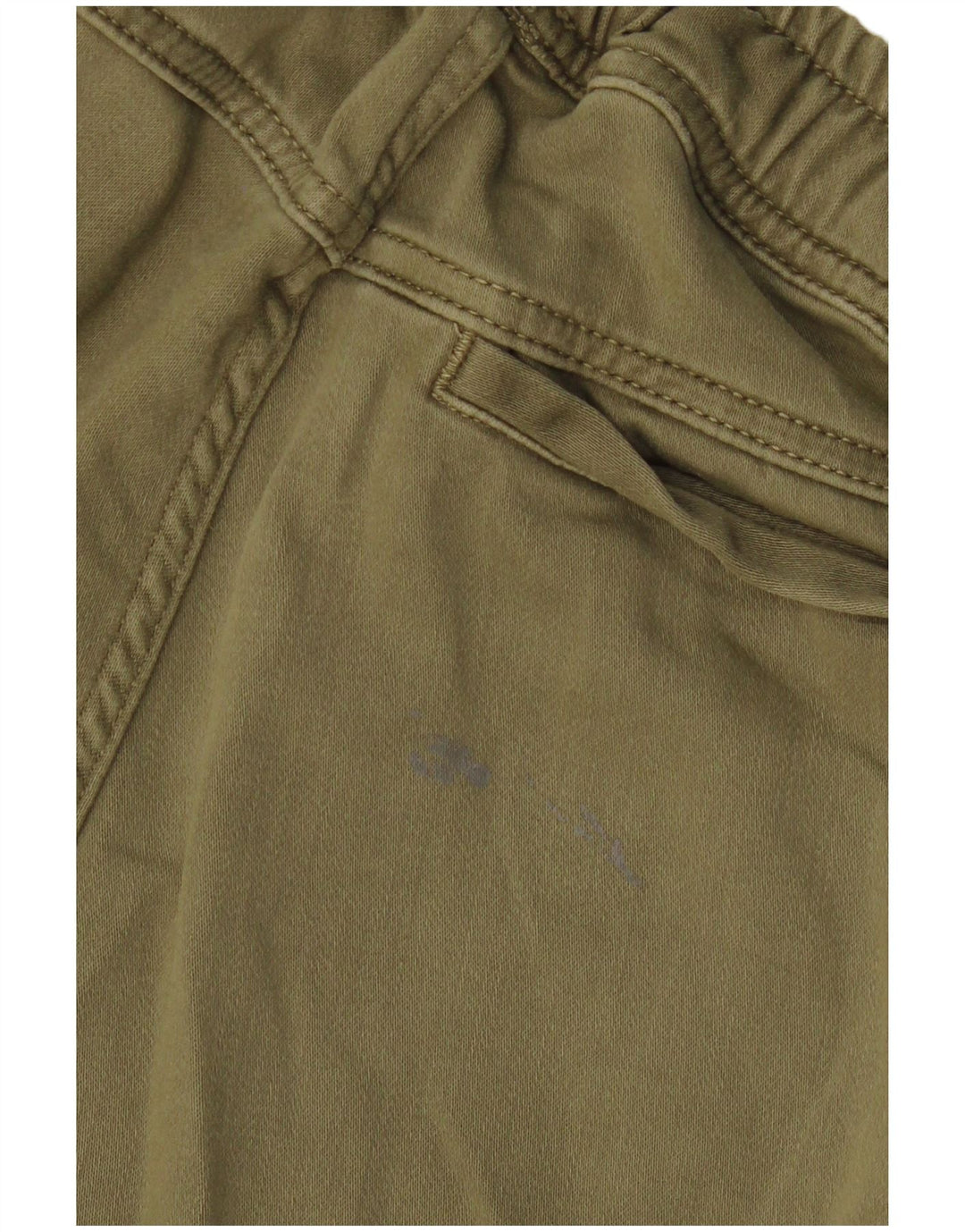 Zara Pantalon Cargo Joggers Homme Petit W30 L28 Kaki Coton Armée