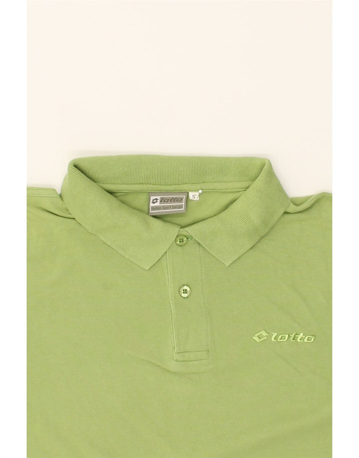 LOTTO Mens Polo Shirt Small Green Vintage Lotto and Second-Hand Lotto from Messina Hembry 