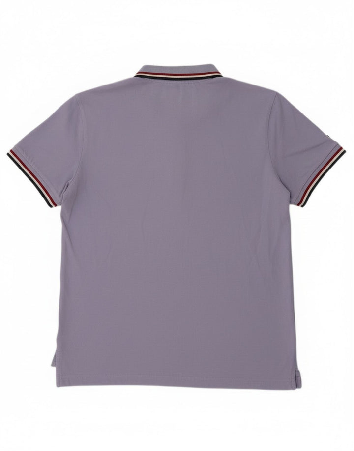 Lambretta Polo Homme Bleu Moyen Coton