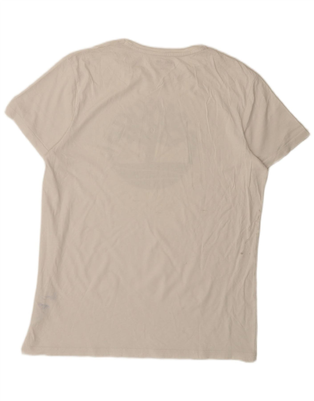 Timberland T-Shirt Graphique Homme Grand Blanc Coton