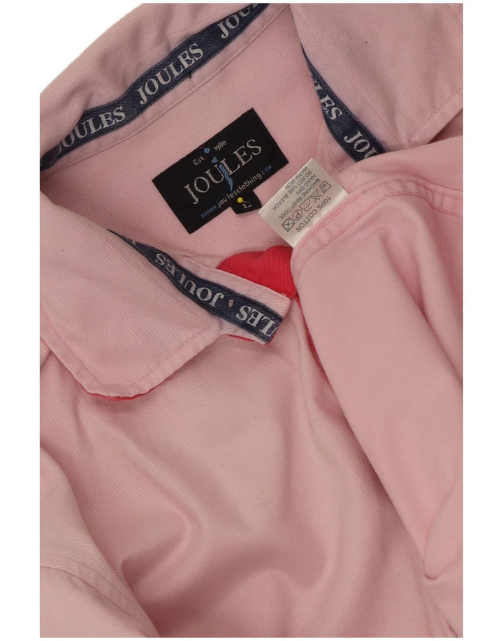 Joules Chemise Pull Homme Large Rose Coton