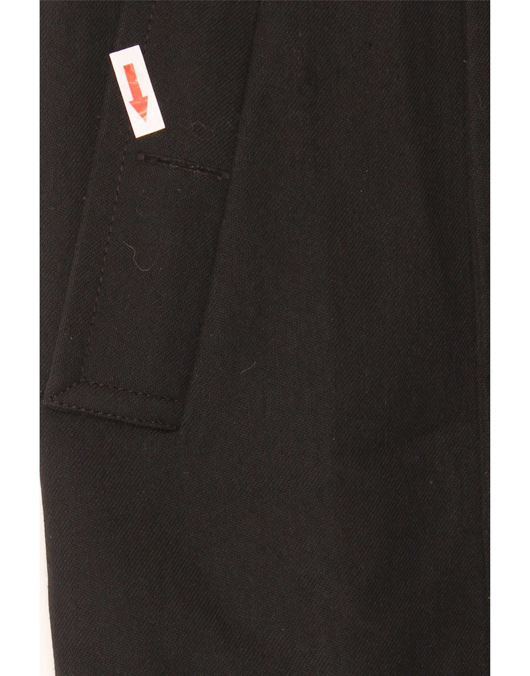 Ted Baker Manteau ouvert pour femme Taille 4 Grand Noir Polyester
