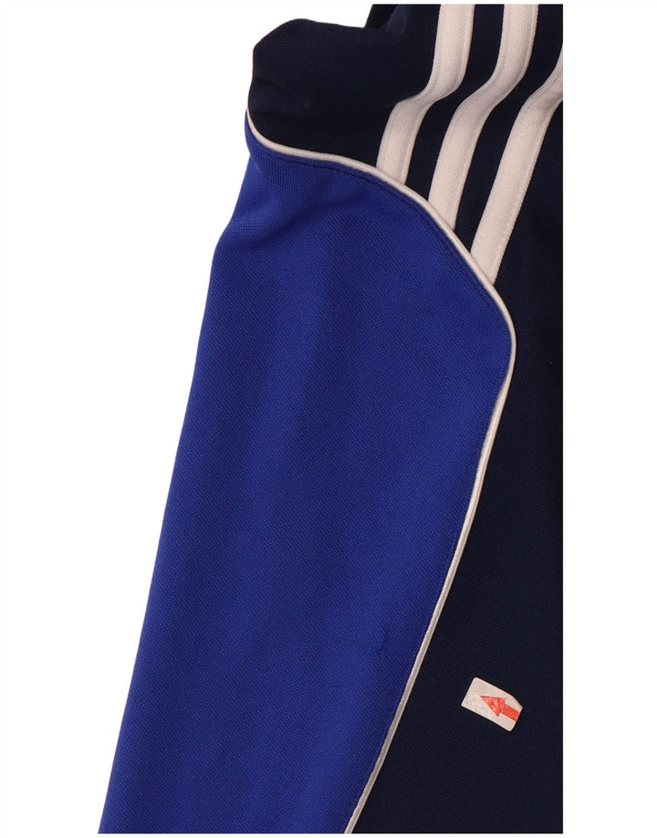 Adidas Pantalon de Survêtement Climalite Homme Bleu Marine Moyen Colourblock