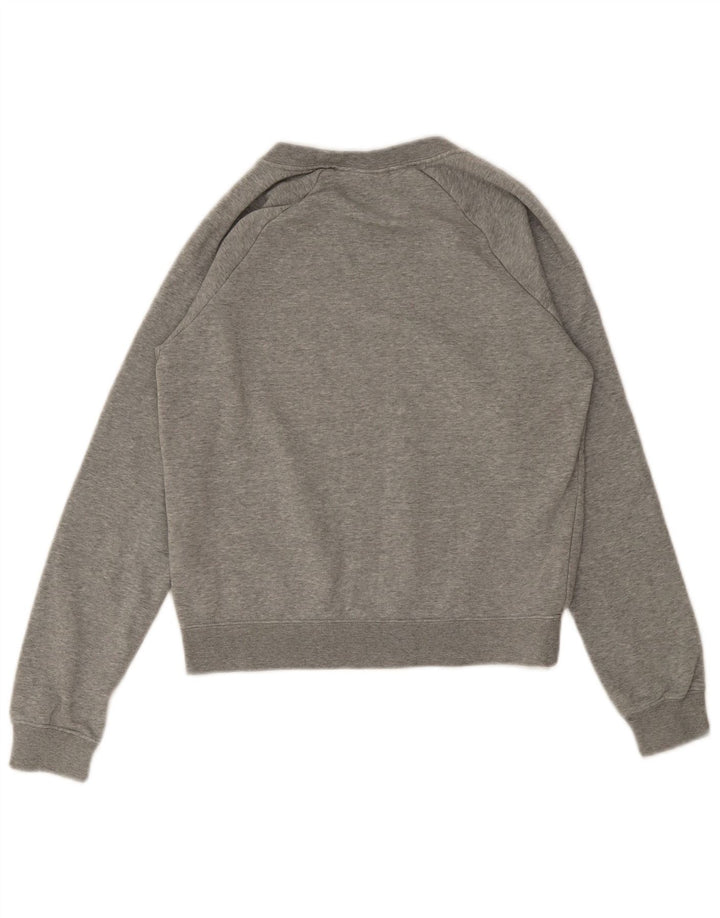 Nike Sweat-shirt pour femme UK 6 XS Gris Coton